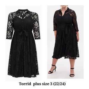 Torrid plus size 3 (22/24) Button up shirt dress